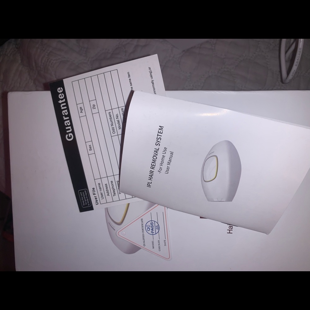 IPL hair removal instrument